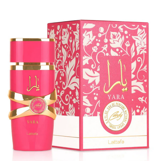 Yara Candy de Lattafa: Dulzura Juvenil en una Fragancia Irresistible