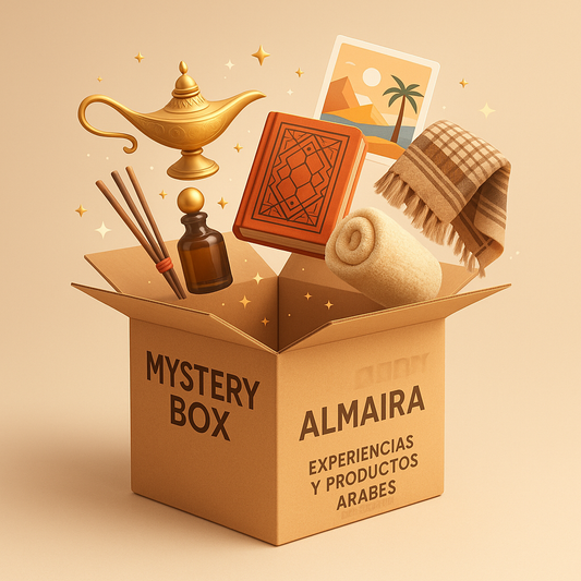 Mystery Box Almaira – Experiencias y Productos Árabes Premium