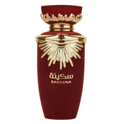 Sakeena de Lattafa: Elegancia Oriental con un Toque Dulce y Envolvente