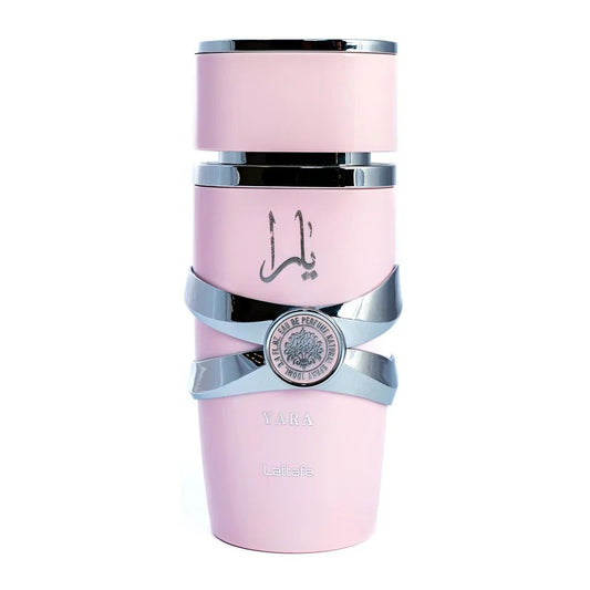 Perfume Yara Rose Lattafa – fragancia árabe femenina floral y elegante disponible en Almaira Perfumes