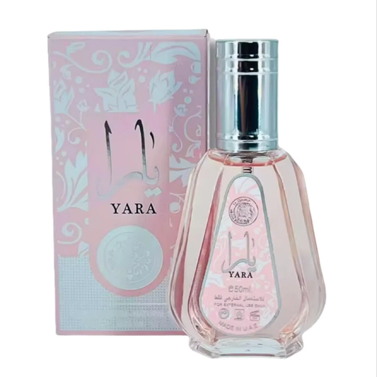 Yara Rosa 50 ml de Lattafa: Dulzura Floral con Aura Elegante