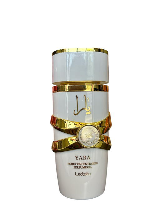 Perfume Yara Moi Lattafa – fragancia árabe femenina floral y cremosa disponible en Almaira Perfumes