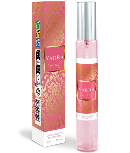 Yara Candy mini de Lattafa (50 ml) – Dulzura Compacta para Llevar